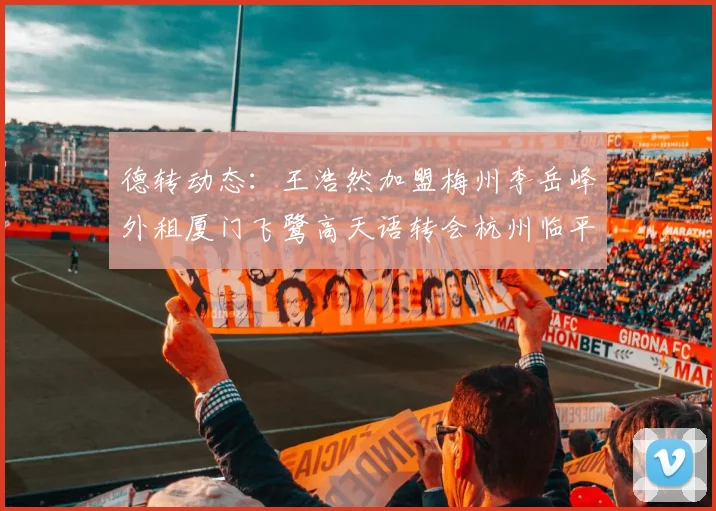 德转动态：王浩然加盟梅州李岳峰外租厦门飞鹭高天语转会杭州临平吴越